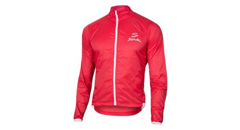 spiuk anatomic windproof jacket red