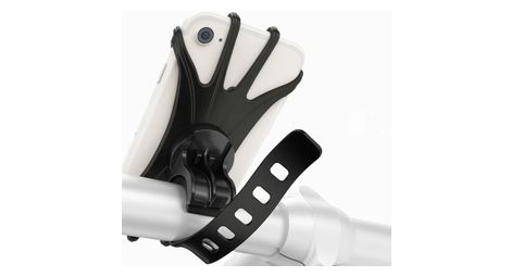 Support smartphone universel en silicone pour vélo – compatible téléphones 4,5 à 7 pouces