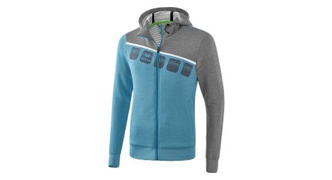 Veste d entrainement avec capuche erima 5 c