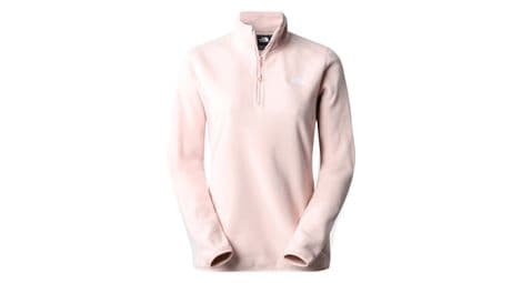 Polaire the north face 100 glacier full zip femme rose