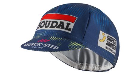 Casquette Castelli Soudal Quickstep Bleu
