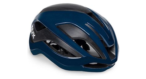 Casque route kask elemento bleu