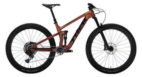 Vtt tout-suspendu trek top fuel 9.8 sram gx eagle axs 12v 29 orange foncé 2023 xl / 188-196 cm