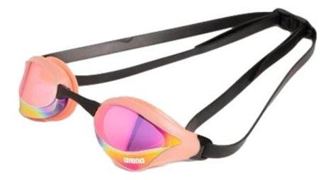 Arena cobra core swipe mirror pink / schwarz