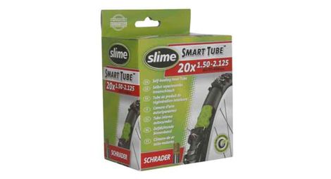 Chambre à air valve schrader avec liquide anti-crevaison slime 20 x 1.50-2.125