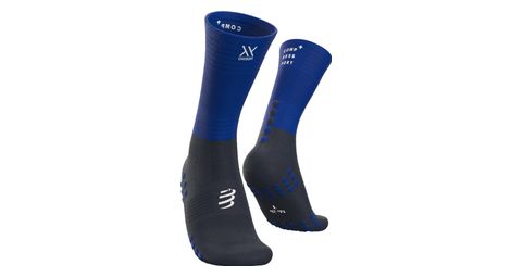 Calze compressive compressport mid compression blu