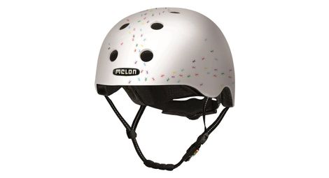 Casque de vélo urbain - melon - all stars blanc - blanc