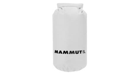 Bolsa impermeable mammut drybag light blanca 5l