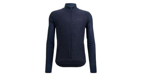 Maillot manches longues santini colore puro bleu