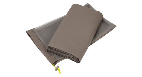 Tapis de Sol Vaude Ultralight Lizard 1P Gris