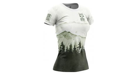 Maillot Manches Courtes Otso Short Sleeve Green Forest Femme