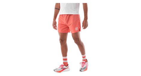 Short Compressport Performance Orange Homme