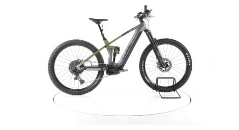 Produit reconditionné - Cube Stereo Hybrid 140 HPC TM E-Bike Fully Carbon - Très Bon Etat