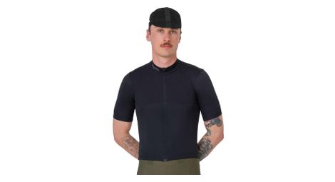Maglia a maniche corte Rapha Brevet Element Uomo Nero/Grigio