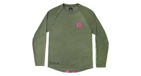 Maillot manches longues muc off riders jersey vert