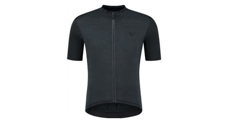 Maillot manches courtes velo rogelli melange - homme