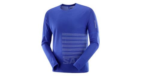 Maillot de manga larga salomon sense aero azul