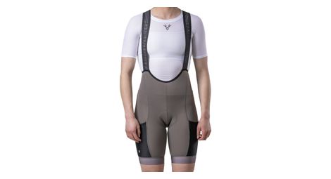 LeBram Off-Road Cargo Radhose für Damen, kurz, taupefarben