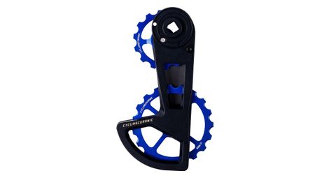 cyclingceramic ospw race derailleur cage 14 19t for sram red force rival axs and xplr axs 12s derailleur blue