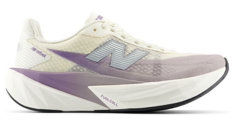 Zapatillas de running New Balance FuelCell Rebel v5 Blanco/Verde Mujer