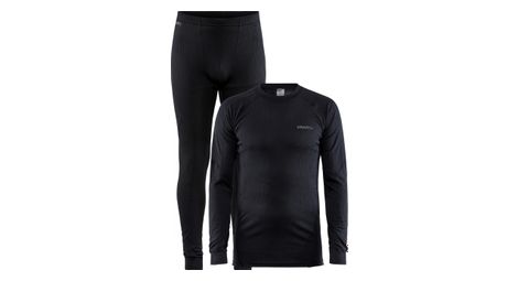 Ensemble craft core dry baselayer set noir