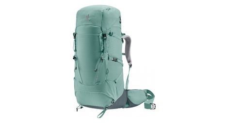 Deuter aircontact core 45+10 sl hiking bag blue women's