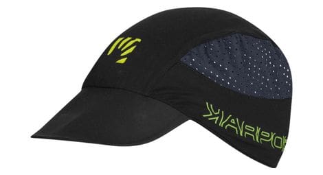 Casquette unisexe karpos lavaredo noir vert fluo