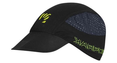 Gorra karpos lavaredo unisex negro/verde fluorescente