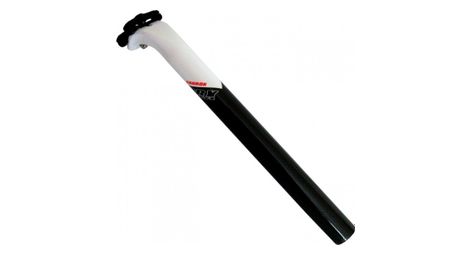 Tige de selle carbox full carbone blanche 2 bolts