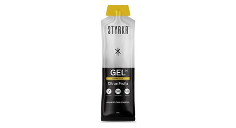 Gel énergétique styrkr gel50 dual-carb agrumes - 72g