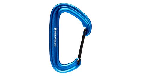 Mousqueton black diamond litewire bleu