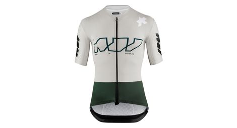 Maillot Manches Courtes Assos Equipe RS S11 Something to say Gris Homme