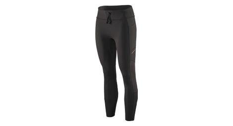 Patagonia Endless Run 7/8 Tights Schwarze Damen-Leggings