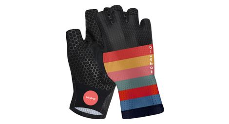 Mitaines velo blueball noire