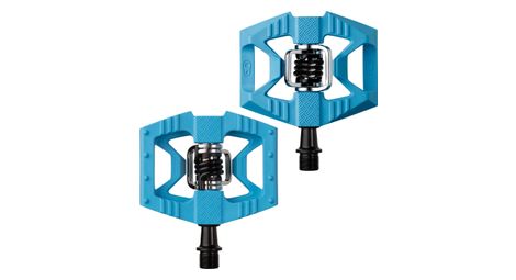 Crankbrothers double shot 1 pedalen blauw / zwart