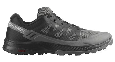 Zapatillas de trail salomon outrise gris negro para hombre