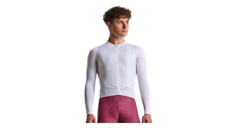 Maillot Manches Longues Rapha Pro Team Lightweight Blanc Homme