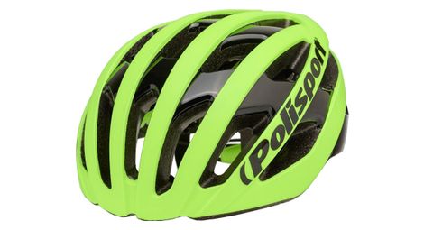 Polisport+light+pro+casque+de+velo+jaune+fluonoir