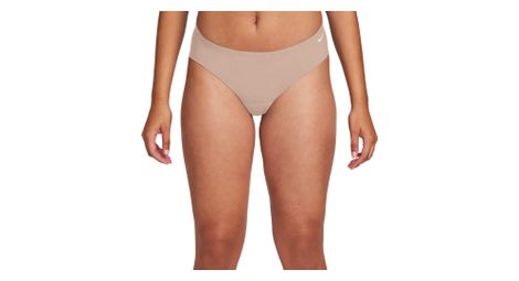 Culotte menstruelle nike leak protection period beige femme