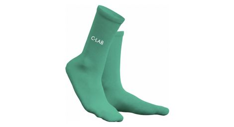 Chaussettes de cyclisme respirantes - vert d'eau