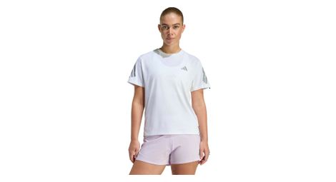Maillot Manches Courtes adidas adi365 Run Blanc Femme