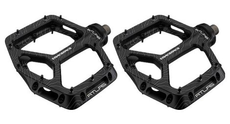 Paire de pédales plates race face atlas noir