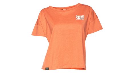 T-shirt crop top femme snap climbing