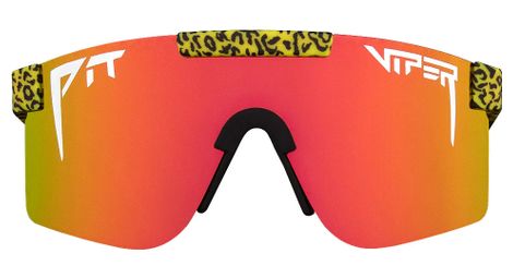 Paire de lunettes pit viper the carnivore single wide jaune noir