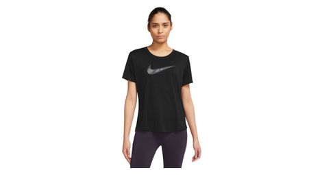 Maillot manches courtes femme nike dri fit swoosh noir
