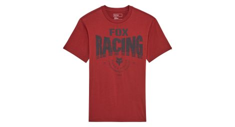 T-shirt manches courtes fox tread premium rouge