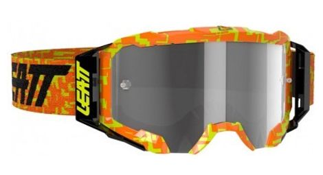 Maschera leatt velocity 5.5 orange fluo - schermo grigio chiaro al 58%