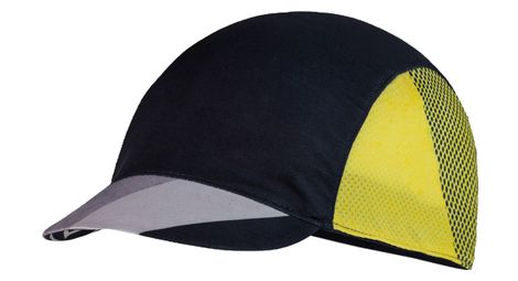 Unisex Buff Pack Cycle Cap Schwarz/Gelb/Grau