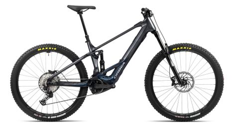 Vtt électrique tout-suspendu orbea wild h30 shimano deore/slx 12v 625 wh 29 gris basalt bleu dark teal 2024