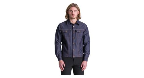 Chaqueta vaquera de manga larga santini azul